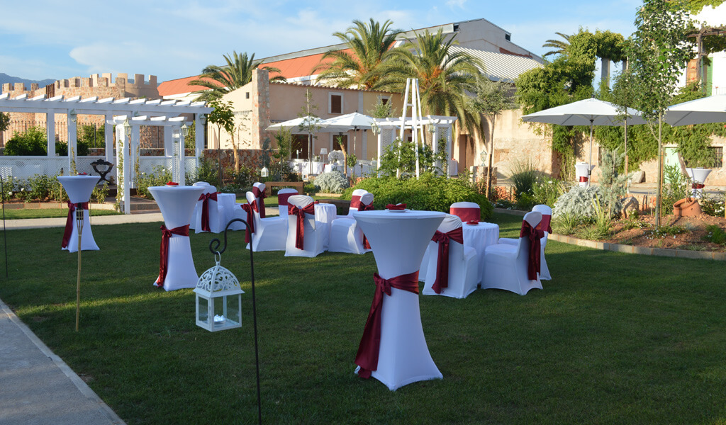 Mallorca Hochzeit Finca Garten