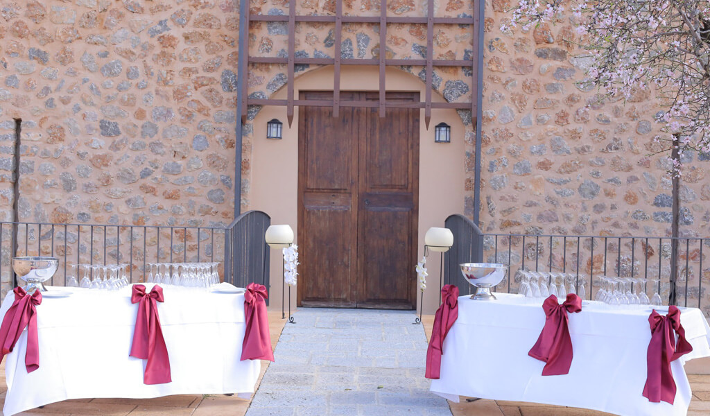 Mallorca Hochzeitsfeier Empfang